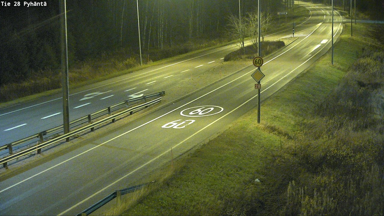 Kelikamerat Kuva Tie 28 Pyhäntä, Pyhäntä, Pohjois-Pohjanmaa