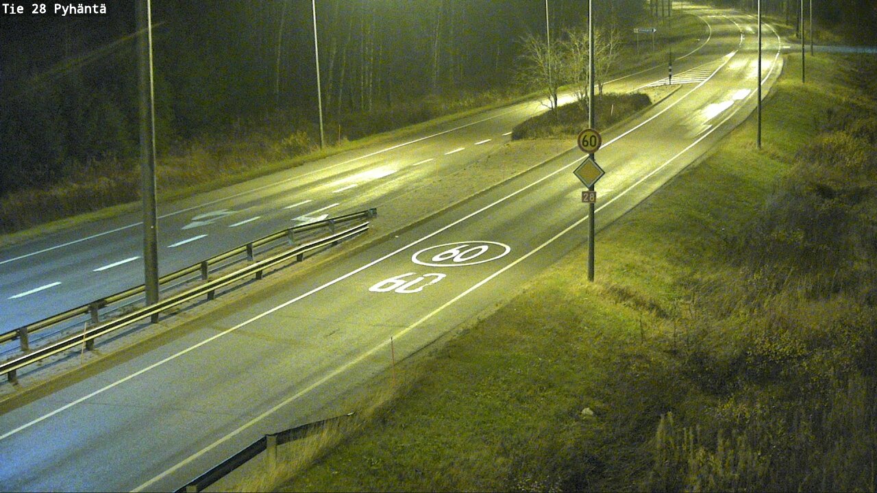 Kelikamerat Kuva Tie 28 Pyhäntä, Pyhäntä, Pohjois-Pohjanmaa