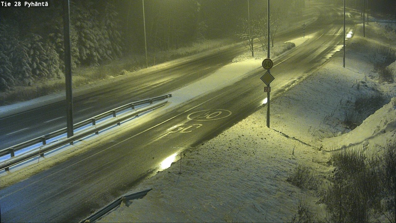 Kelikamerat Kuva Tie 28 Pyhäntä, Pyhäntä, Pohjois-Pohjanmaa