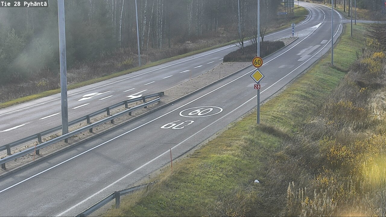 Kelikamerat Kuva Tie 28 Pyhäntä, Pyhäntä, Pohjois-Pohjanmaa