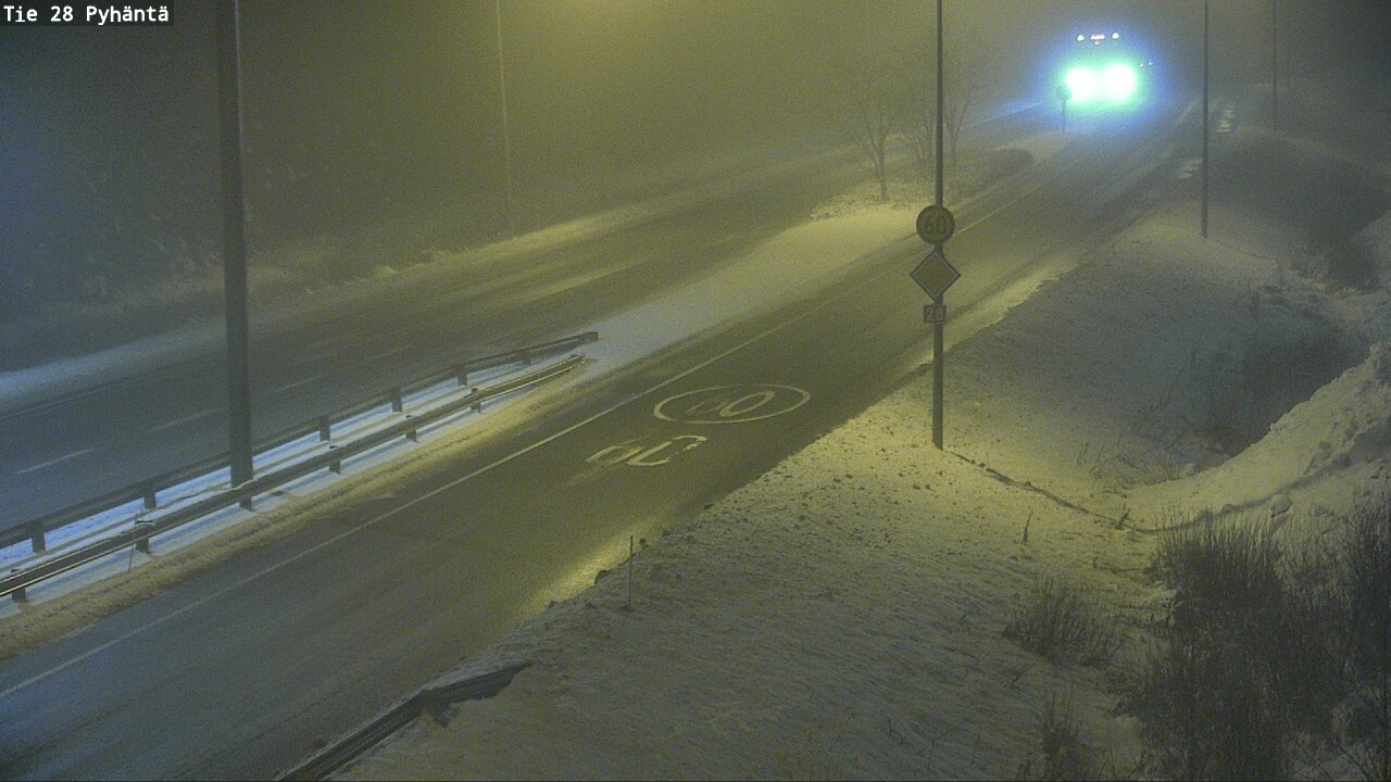 Kelikamerat Kuva Tie 28 Pyhäntä, Pyhäntä, Pohjois-Pohjanmaa