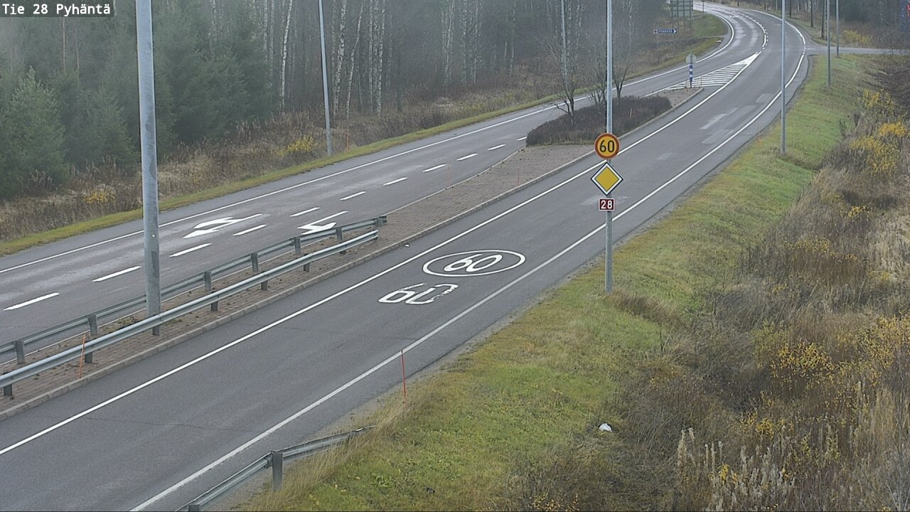 Kelikamerat Kuva Tie 28 Pyhäntä, Pyhäntä, Pohjois-Pohjanmaa