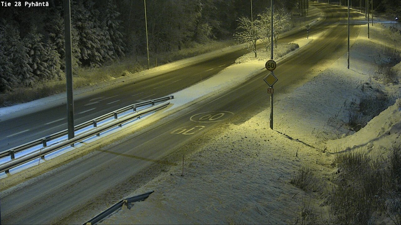 Kelikamerat Kuva Tie 28 Pyhäntä, Pyhäntä, Pohjois-Pohjanmaa