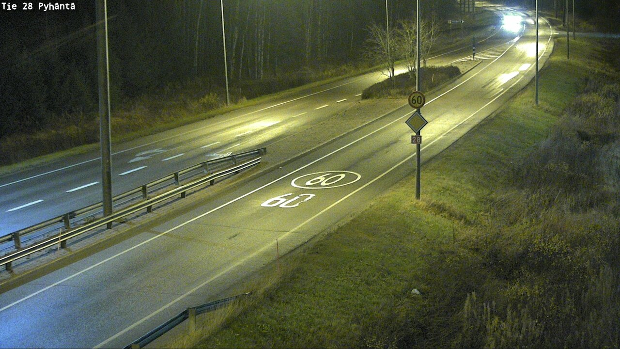 Kelikamerat Kuva Tie 28 Pyhäntä, Pyhäntä, Pohjois-Pohjanmaa