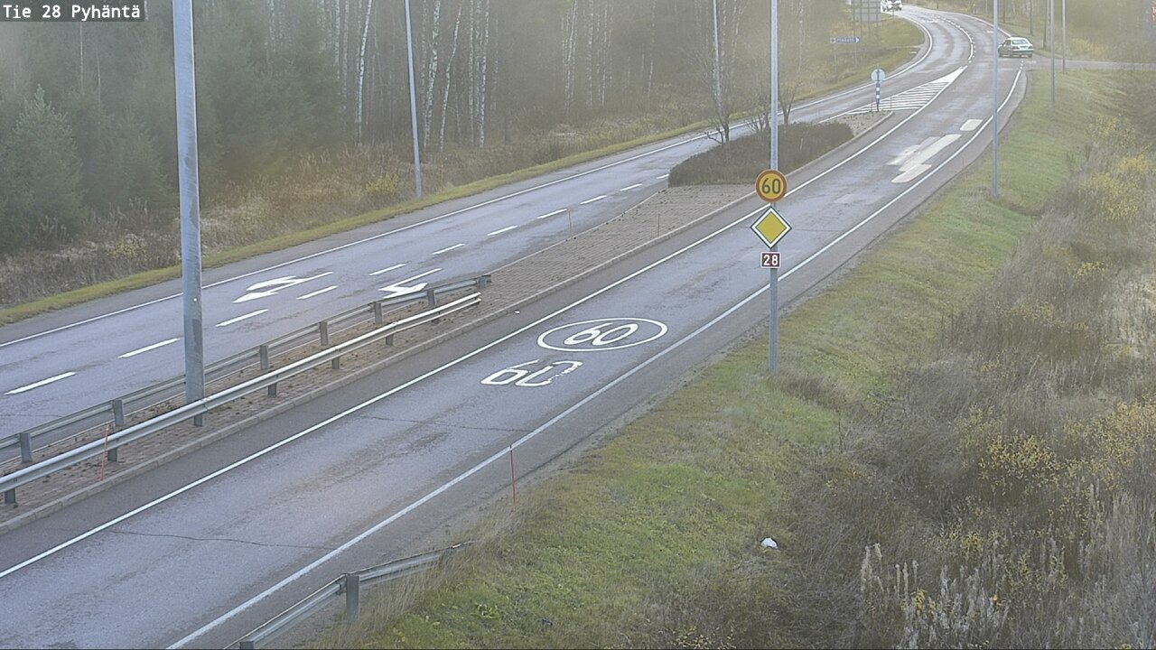 Kelikamerat Kuva Tie 28 Pyhäntä, Pyhäntä, Pohjois-Pohjanmaa