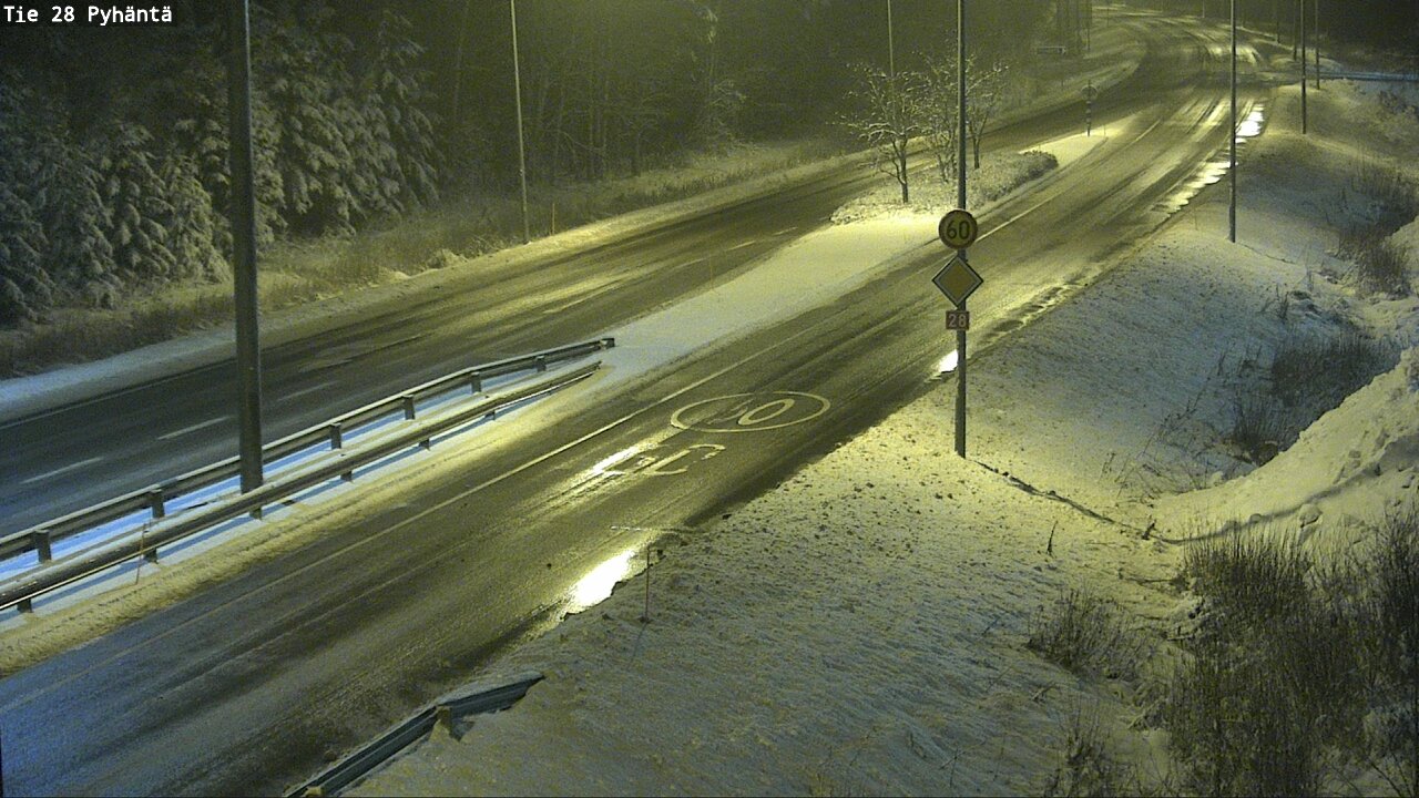 Kelikamerat Kuva Tie 28 Pyhäntä, Pyhäntä, Pohjois-Pohjanmaa