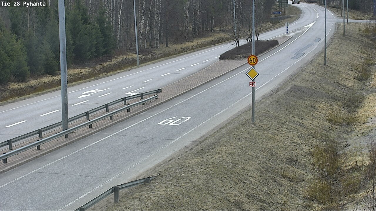 Kelikamerat Kuva Tie 28 Pyhäntä, Pyhäntä, Pohjois-Pohjanmaa