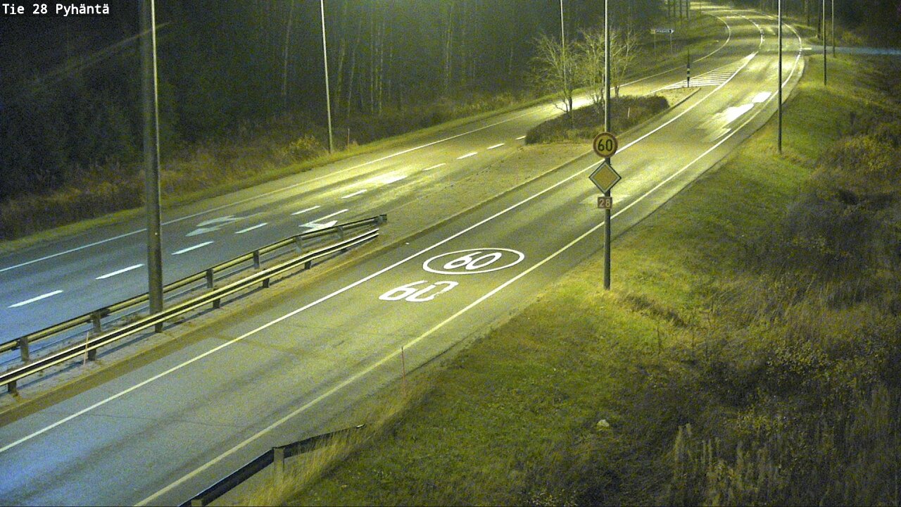 Kelikamerat Kuva Tie 28 Pyhäntä, Pyhäntä, Pohjois-Pohjanmaa