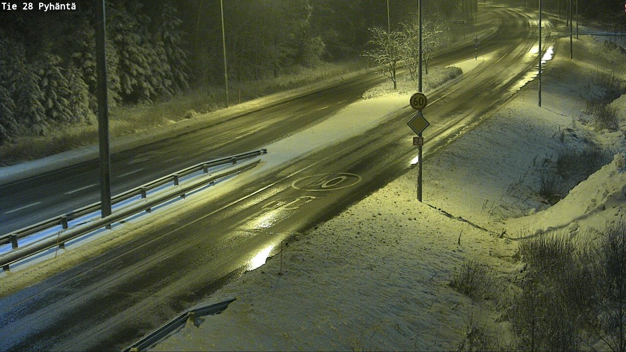 Kelikamerat Kuva Tie 28 Pyhäntä, Pyhäntä, Pohjois-Pohjanmaa