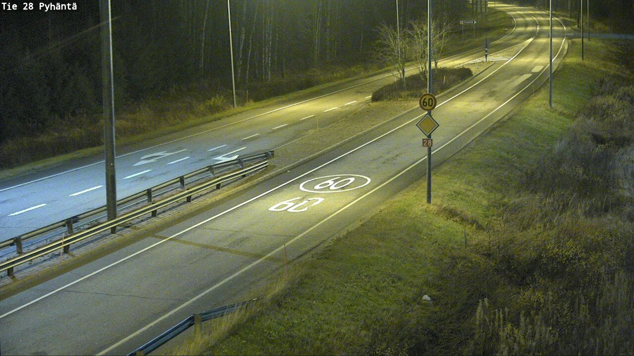 Kelikamerat Kuva Tie 28 Pyhäntä, Pyhäntä, Pohjois-Pohjanmaa