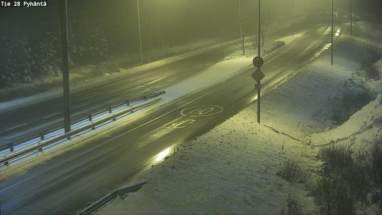 Kelikamerat Kuva Tie 28 Pyhäntä, Pyhäntä, Pohjois-Pohjanmaa