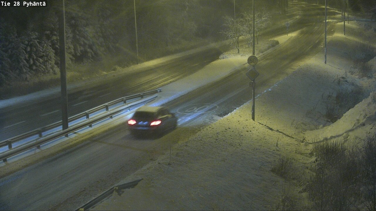 Kelikamerat Kuva Tie 28 Pyhäntä, Pyhäntä, Pohjois-Pohjanmaa