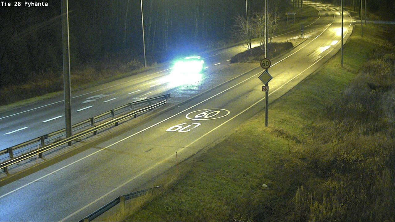 Kelikamerat Kuva Tie 28 Pyhäntä, Pyhäntä, Pohjois-Pohjanmaa