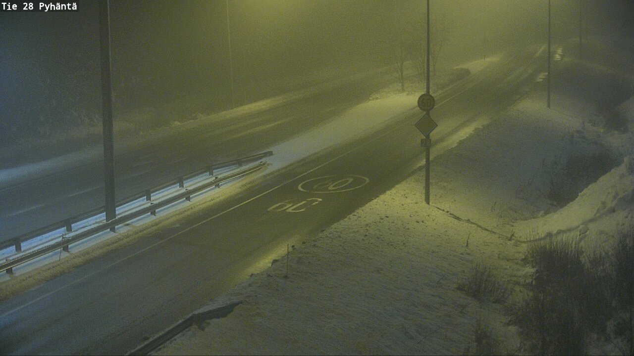 Kelikamerat Kuva Tie 28 Pyhäntä, Pyhäntä, Pohjois-Pohjanmaa