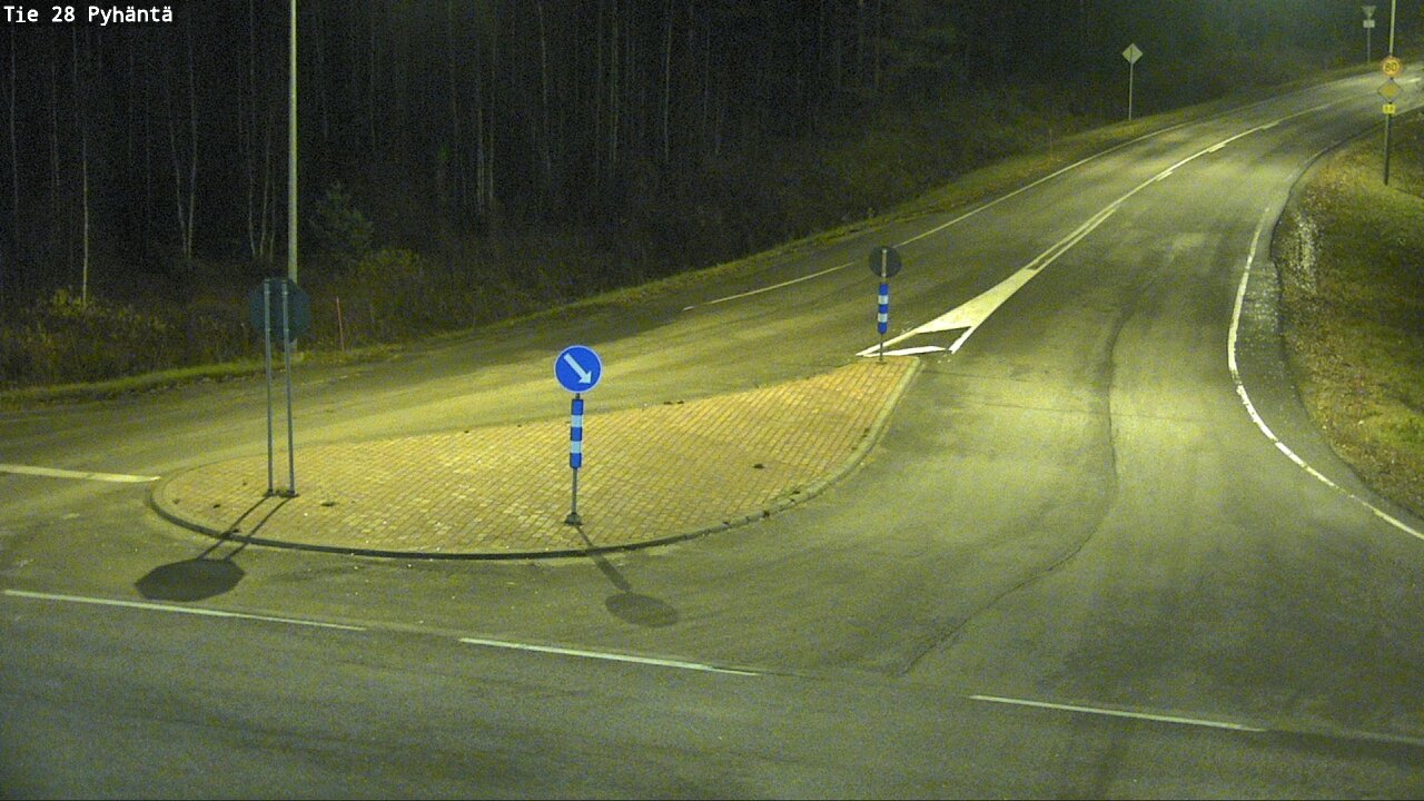 Kelikamerat Kuva Tie 28 Pyhäntä, Pyhäntä, Pohjois-Pohjanmaa