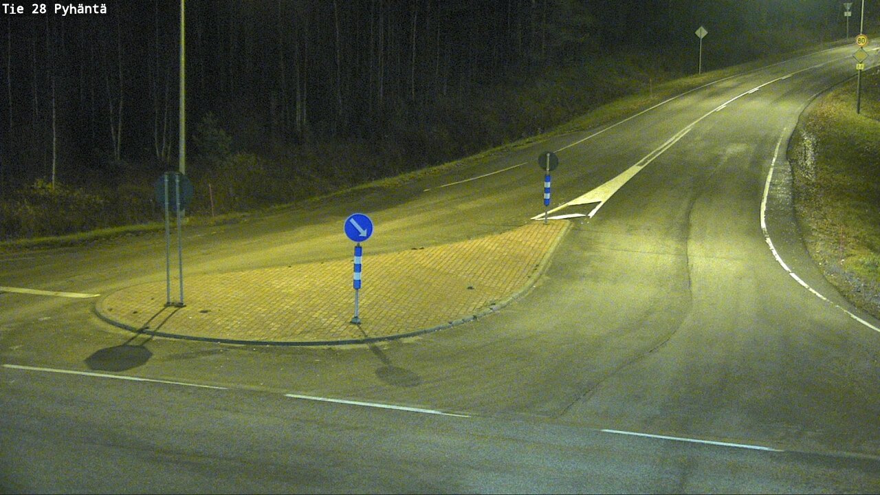 Kelikamerat Kuva Tie 28 Pyhäntä, Pyhäntä, Pohjois-Pohjanmaa