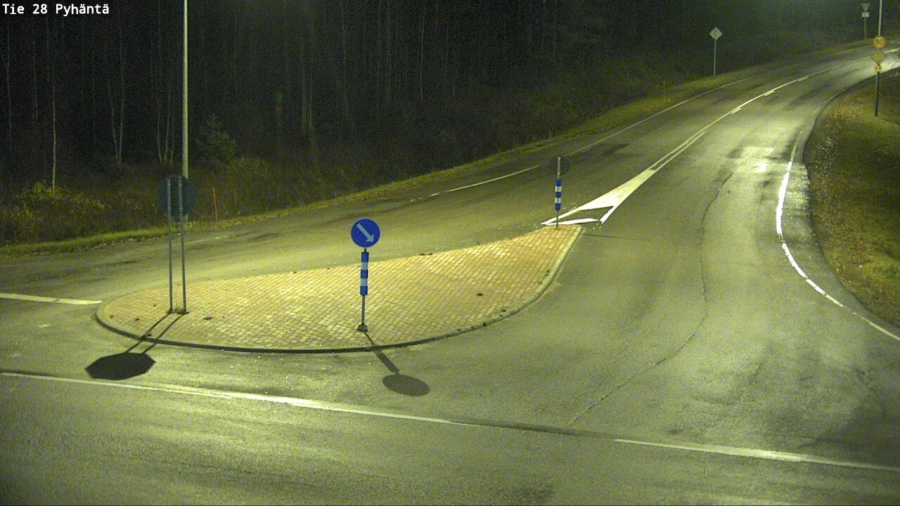 Kelikamerat Kuva Tie 28 Pyhäntä, Pyhäntä, Pohjois-Pohjanmaa