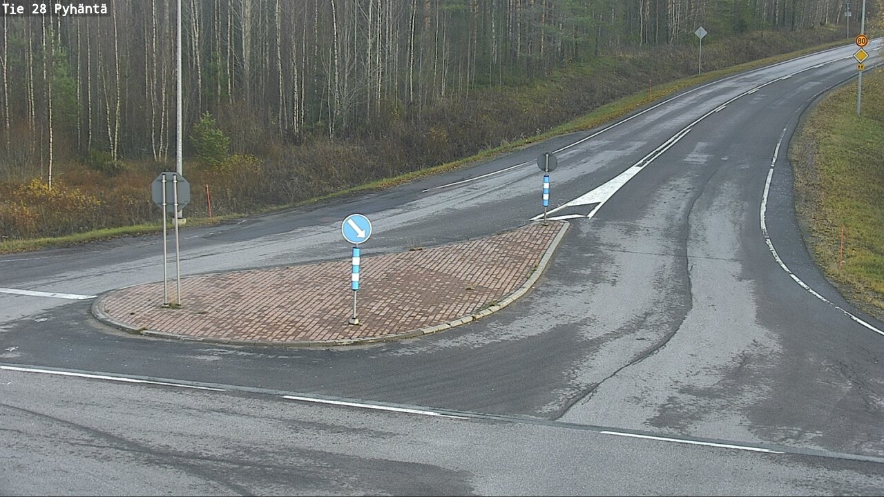 Kelikamerat Kuva Tie 28 Pyhäntä, Pyhäntä, Pohjois-Pohjanmaa