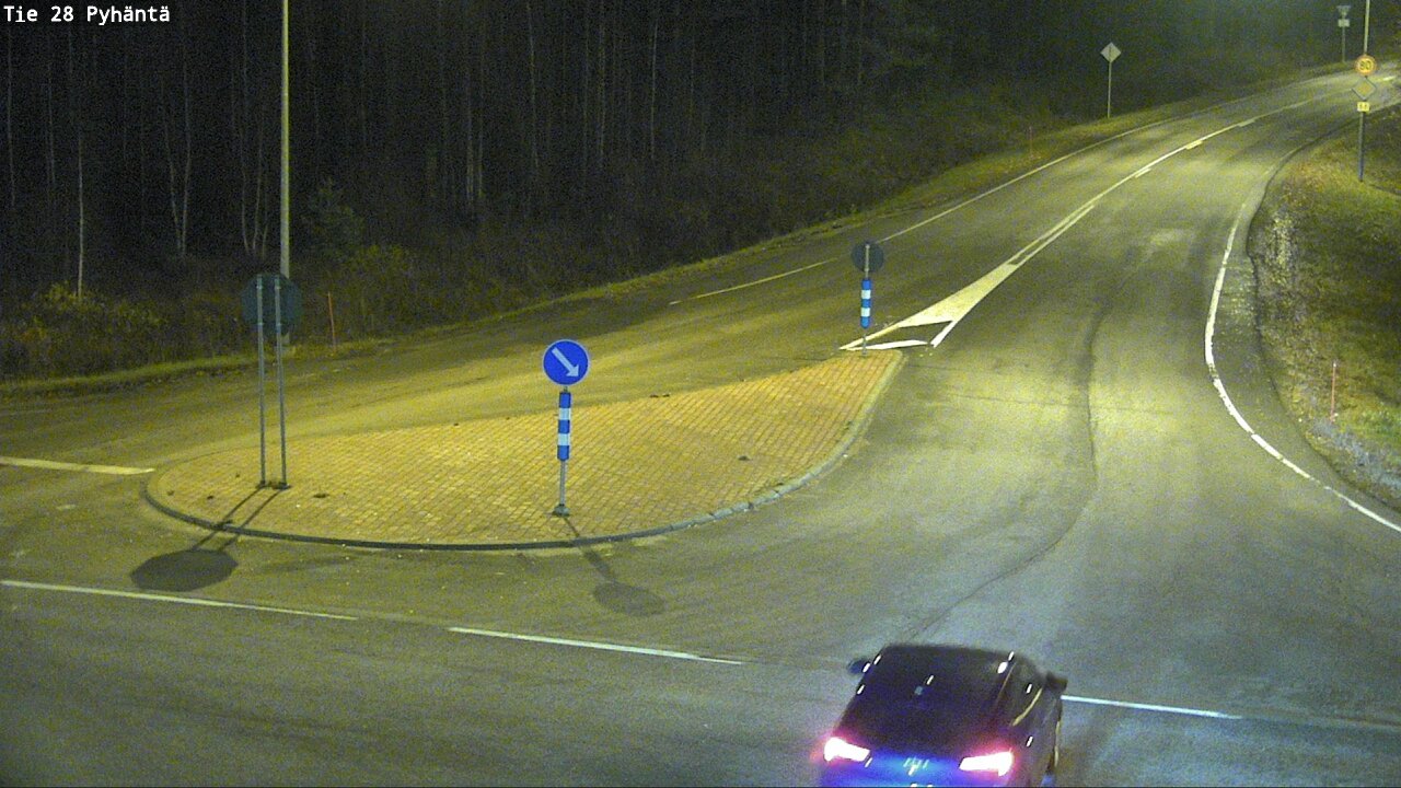 Kelikamerat Kuva Tie 28 Pyhäntä, Pyhäntä, Pohjois-Pohjanmaa