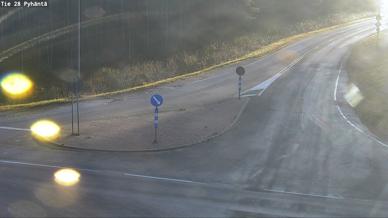 Kelikamerat Kuva Tie 28 Pyhäntä, Pyhäntä, Pohjois-Pohjanmaa