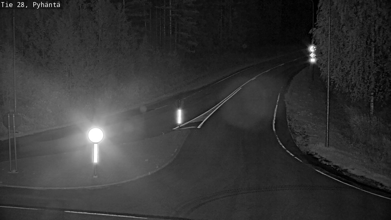 Kelikamerat Kuva Tie 28 Pyhäntä, Pyhäntä, Pohjois-Pohjanmaa