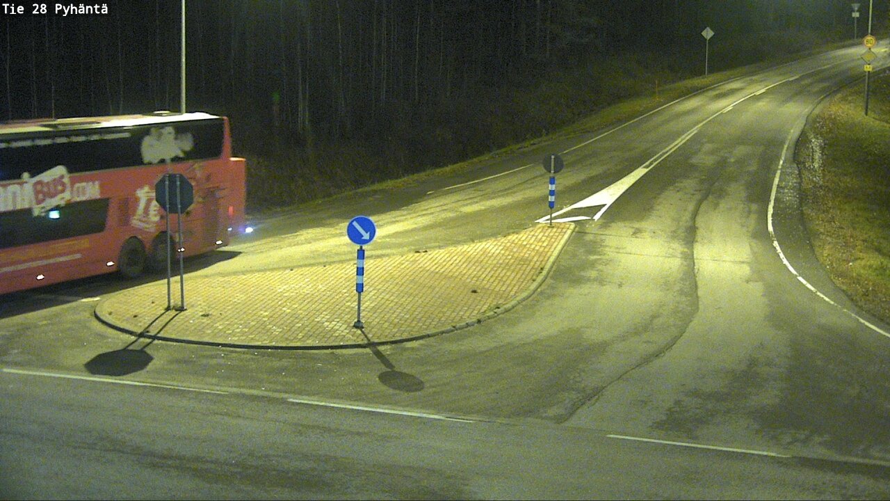 Kelikamerat Kuva Tie 28 Pyhäntä, Pyhäntä, Pohjois-Pohjanmaa