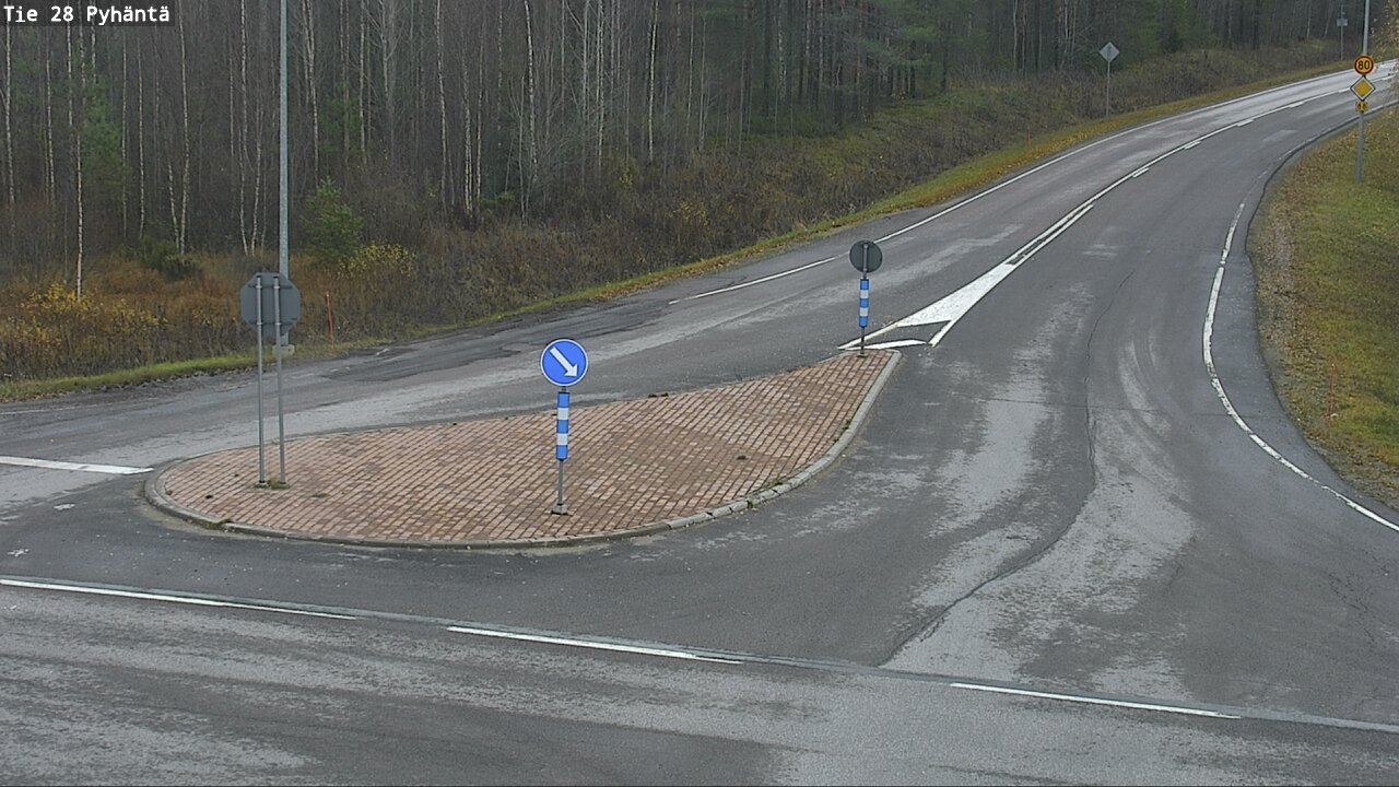 Kelikamerat Kuva Tie 28 Pyhäntä, Pyhäntä, Pohjois-Pohjanmaa