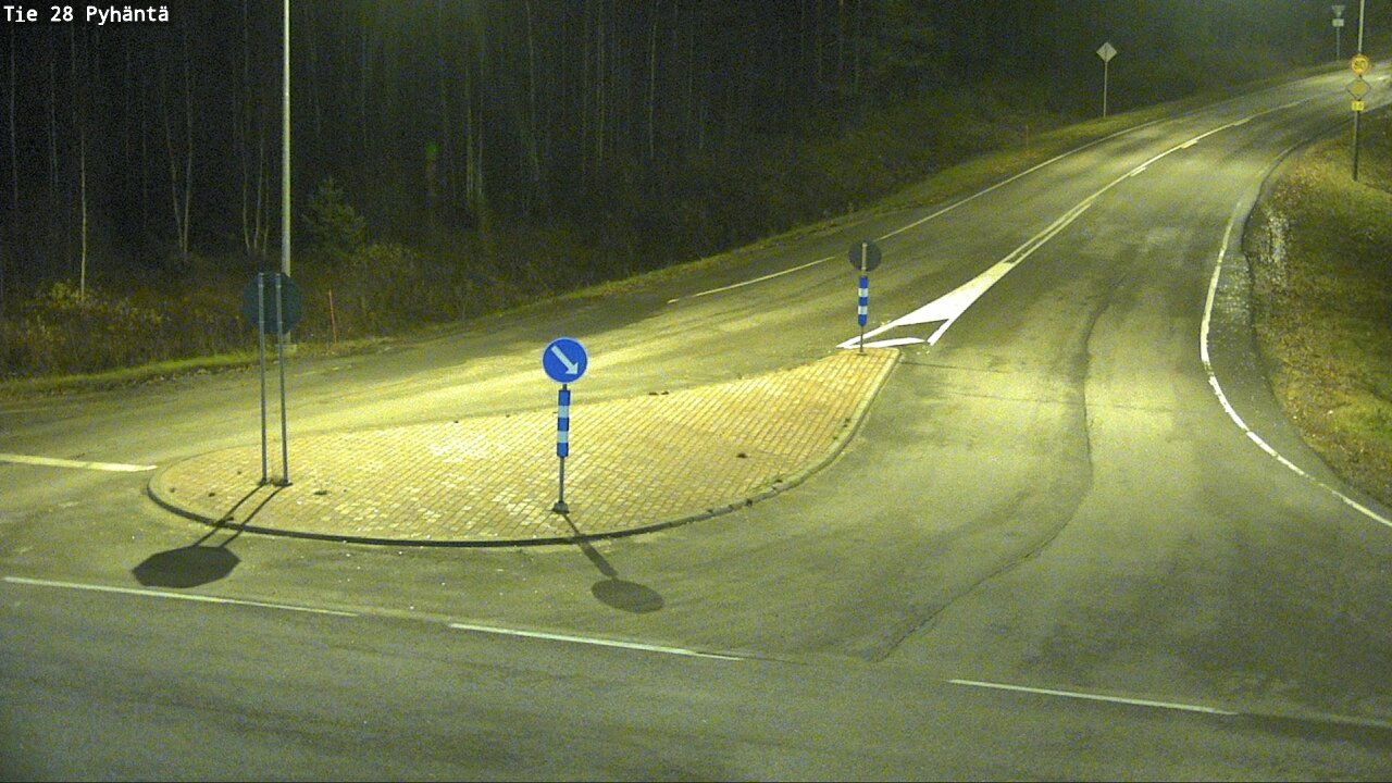 Kelikamerat Kuva Tie 28 Pyhäntä, Pyhäntä, Pohjois-Pohjanmaa