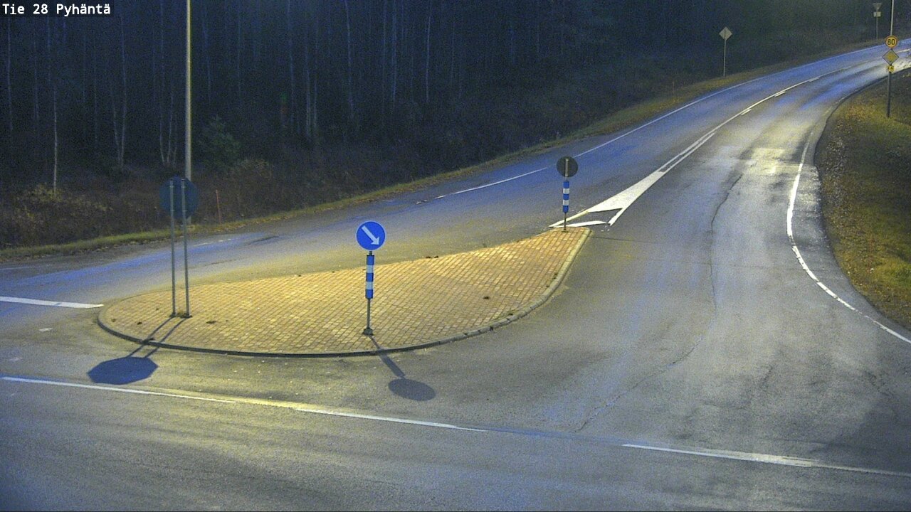 Kelikamerat Kuva Tie 28 Pyhäntä, Pyhäntä, Pohjois-Pohjanmaa