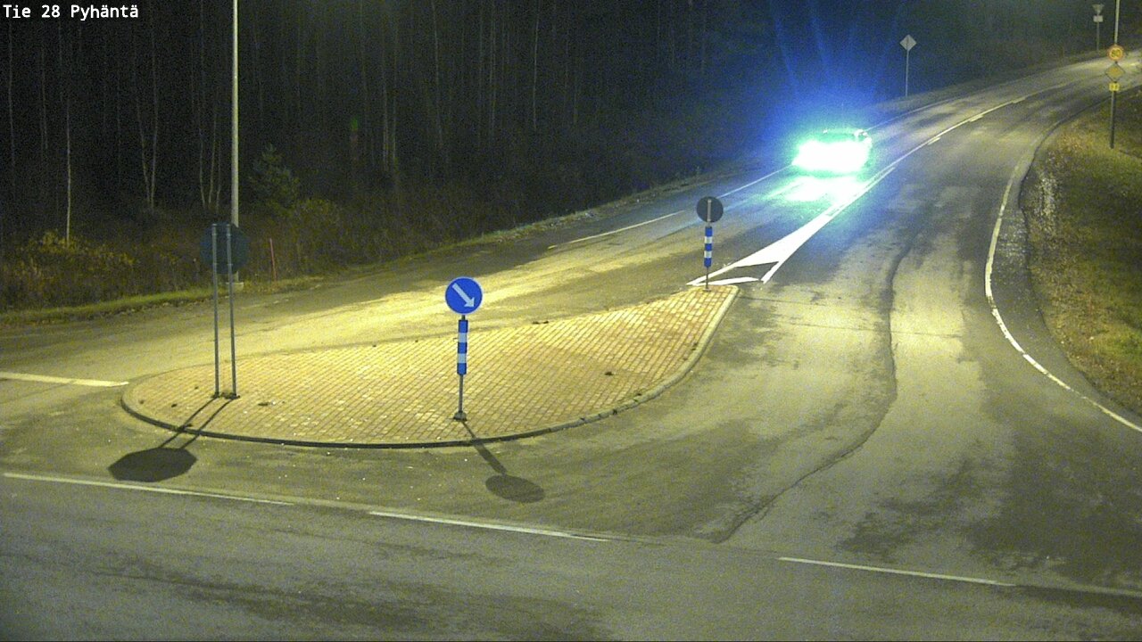 Kelikamerat Kuva Tie 28 Pyhäntä, Pyhäntä, Pohjois-Pohjanmaa