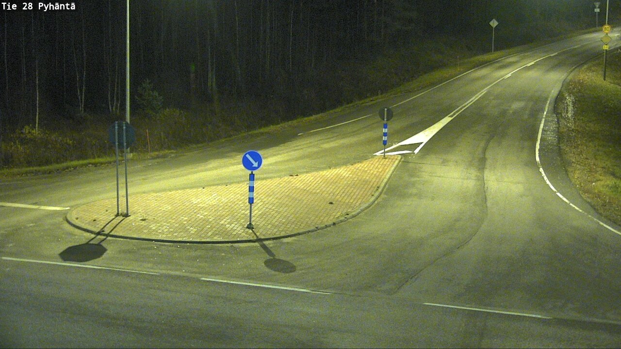 Kelikamerat Kuva Tie 28 Pyhäntä, Pyhäntä, Pohjois-Pohjanmaa