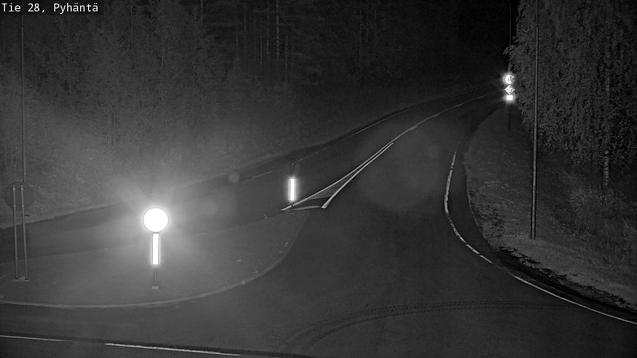 Kelikamerat Kuva Tie 28 Pyhäntä, Pyhäntä, Pohjois-Pohjanmaa