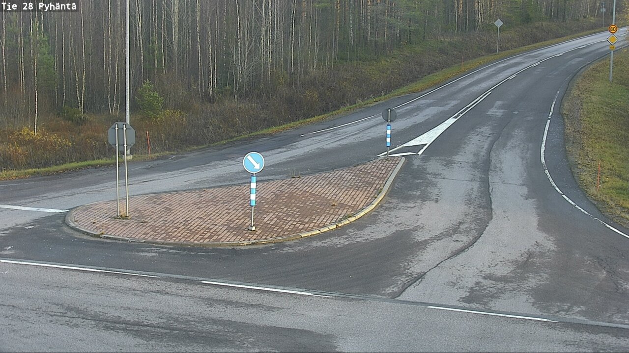 Kelikamerat Kuva Tie 28 Pyhäntä, Pyhäntä, Pohjois-Pohjanmaa