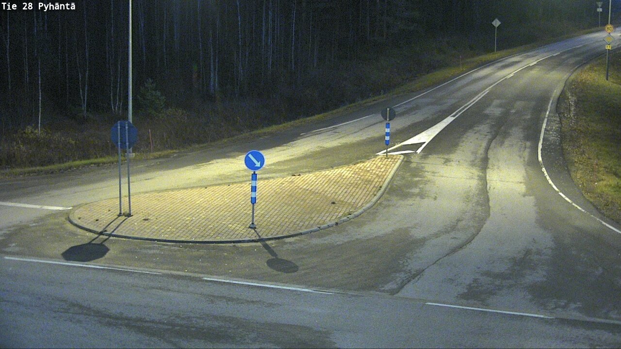 Kelikamerat Kuva Tie 28 Pyhäntä, Pyhäntä, Pohjois-Pohjanmaa