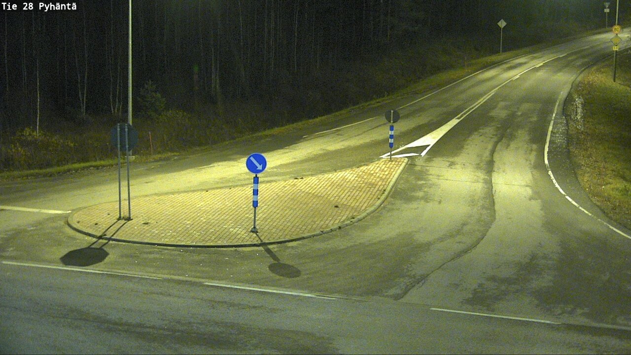 Kelikamerat Kuva Tie 28 Pyhäntä, Pyhäntä, Pohjois-Pohjanmaa