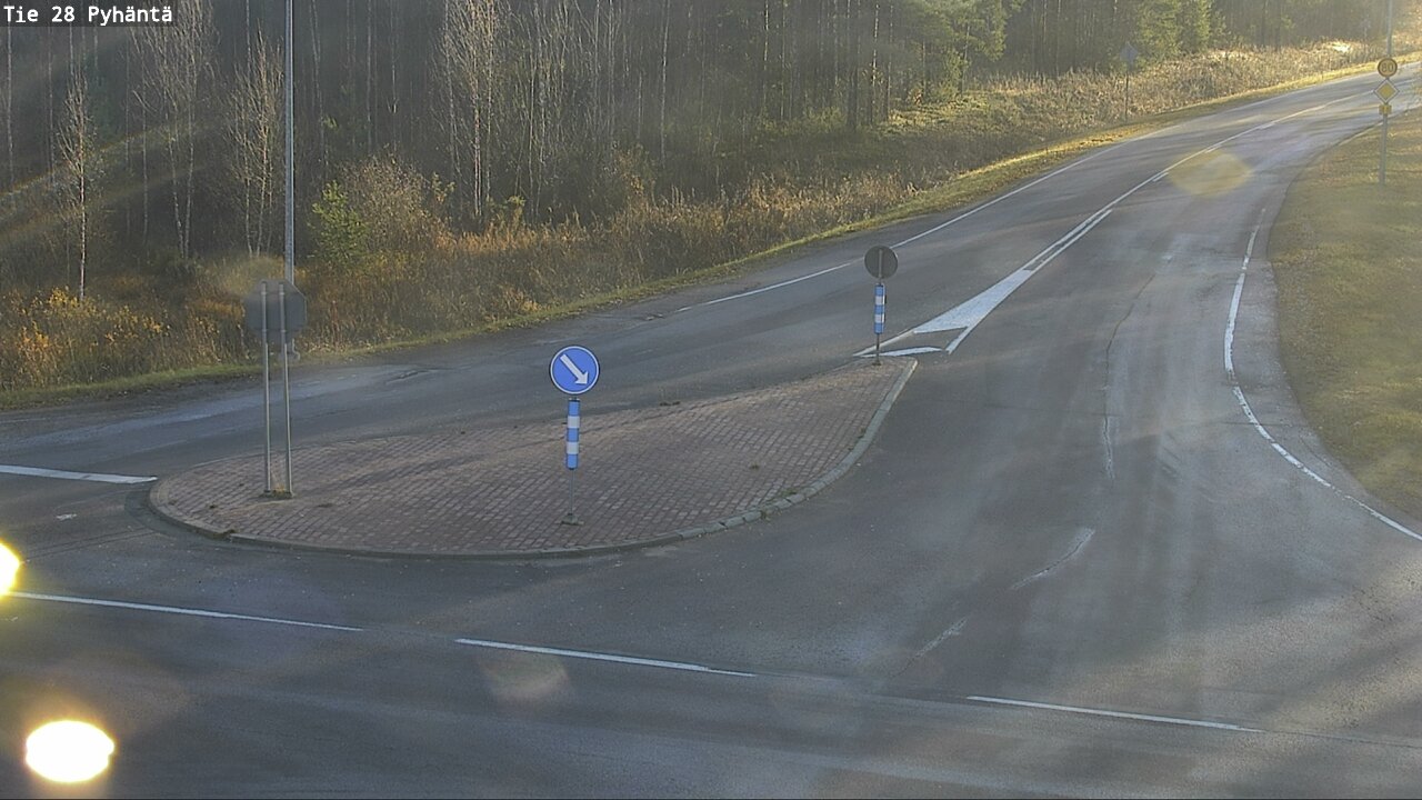 Kelikamerat Kuva Tie 28 Pyhäntä, Pyhäntä, Pohjois-Pohjanmaa