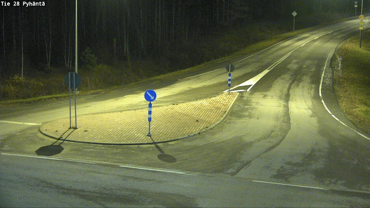 Kelikamerat Kuva Tie 28 Pyhäntä, Pyhäntä, Pohjois-Pohjanmaa