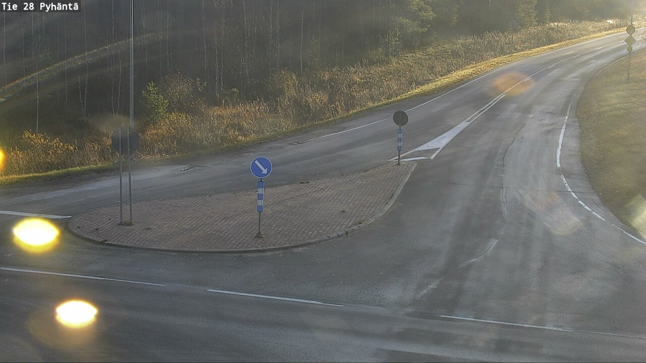 Kelikamerat Kuva Tie 28 Pyhäntä, Pyhäntä, Pohjois-Pohjanmaa