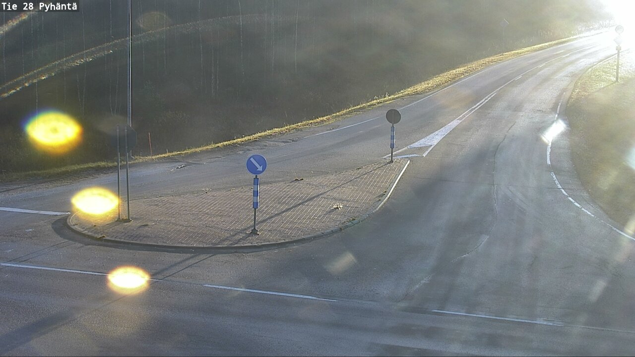 Kelikamerat Kuva Tie 28 Pyhäntä, Pyhäntä, Pohjois-Pohjanmaa