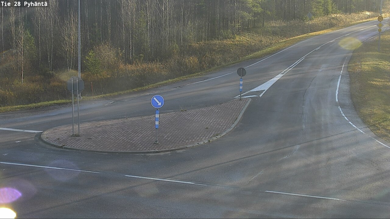 Kelikamerat Kuva Tie 28 Pyhäntä, Pyhäntä, Pohjois-Pohjanmaa