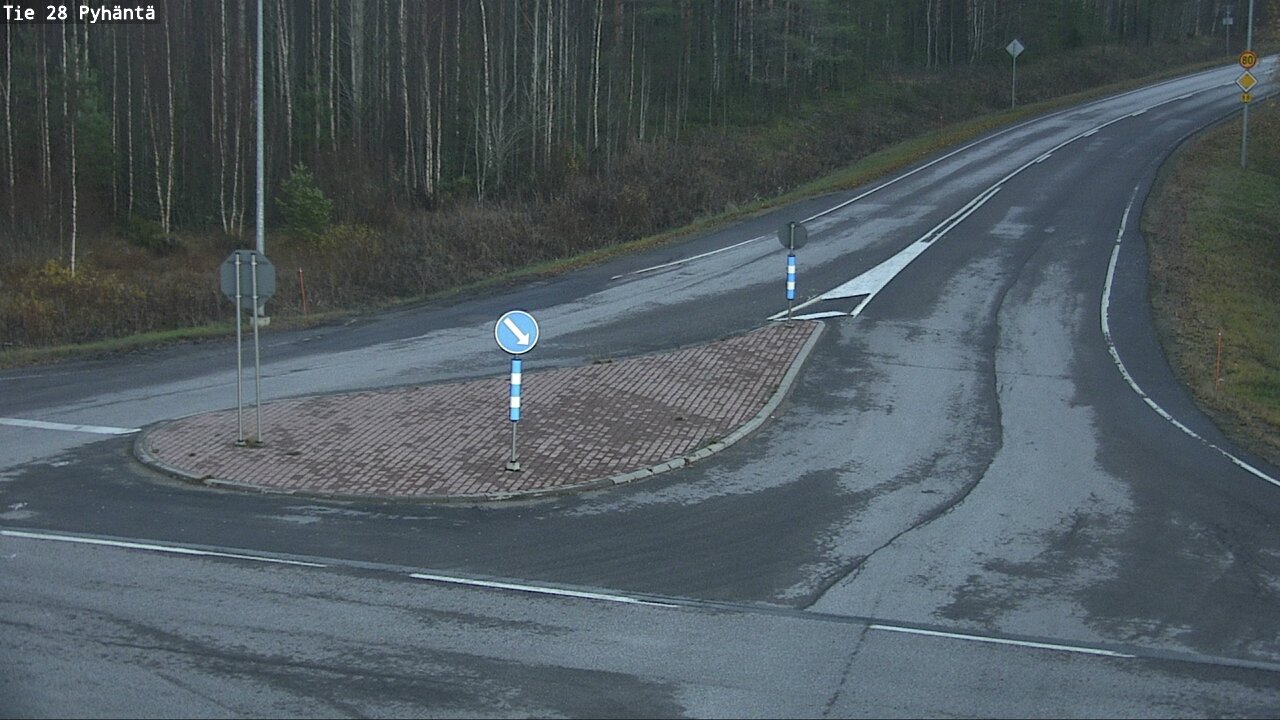 Kelikamerat Kuva Tie 28 Pyhäntä, Pyhäntä, Pohjois-Pohjanmaa
