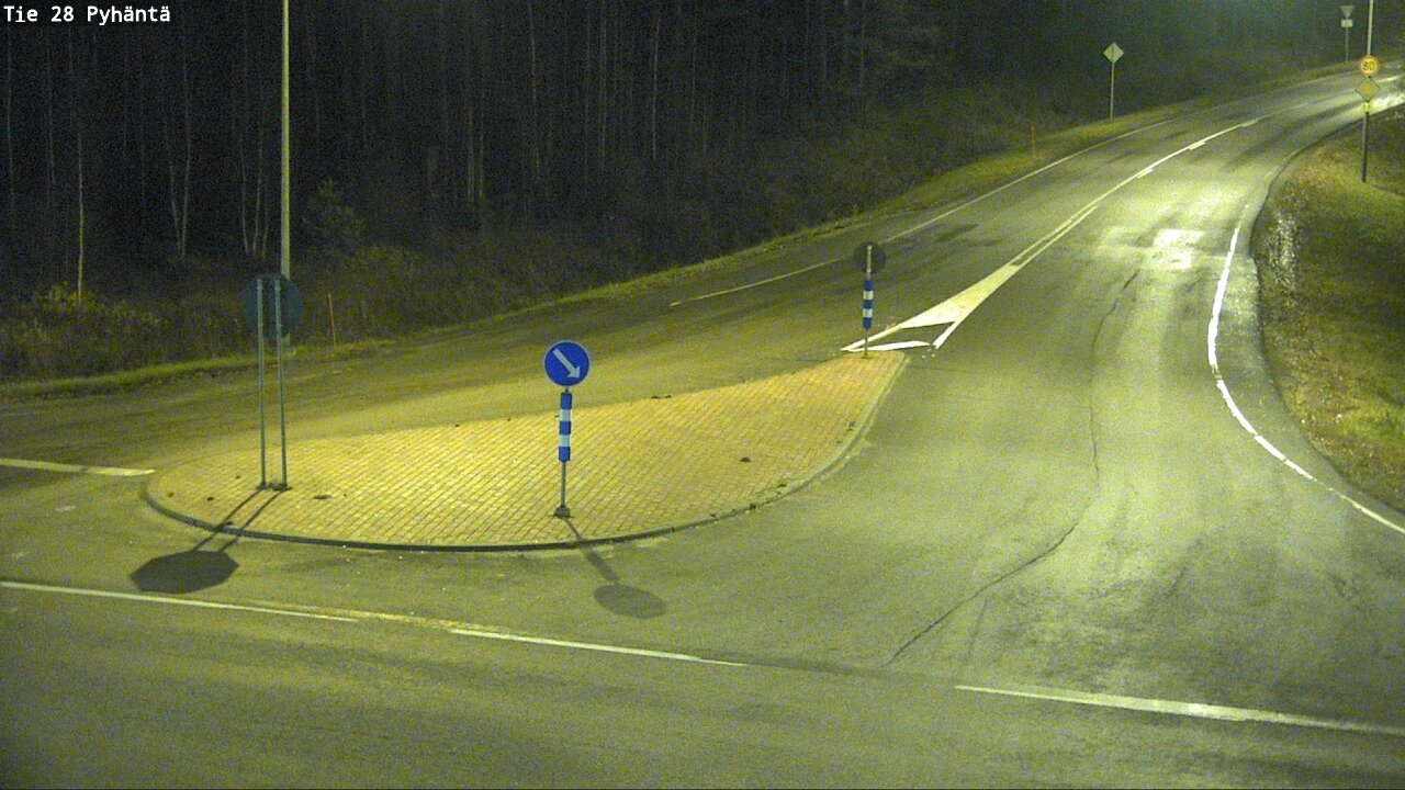 Kelikamerat Kuva Tie 28 Pyhäntä, Pyhäntä, Pohjois-Pohjanmaa