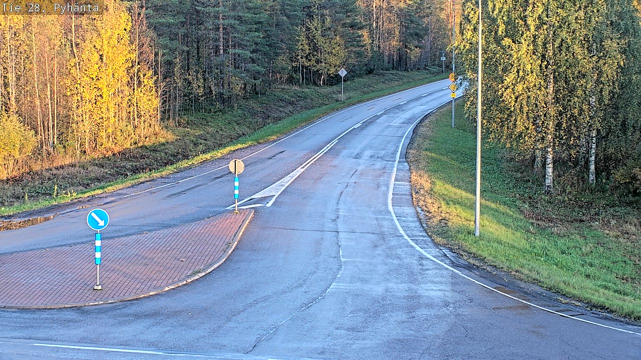 Kelikamerat Kuva Tie 28 Pyhäntä, Pyhäntä, Pohjois-Pohjanmaa