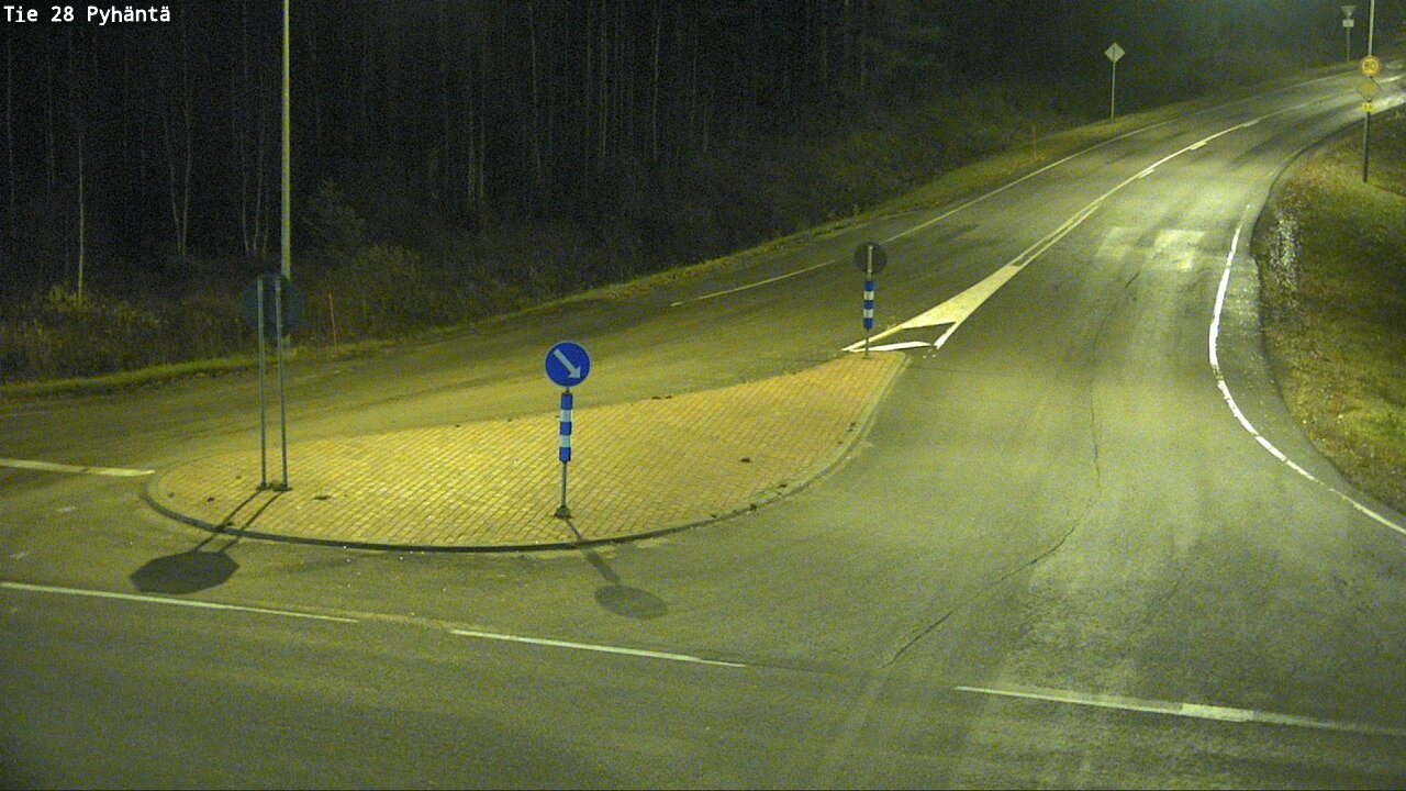 Kelikamerat Kuva Tie 28 Pyhäntä, Pyhäntä, Pohjois-Pohjanmaa