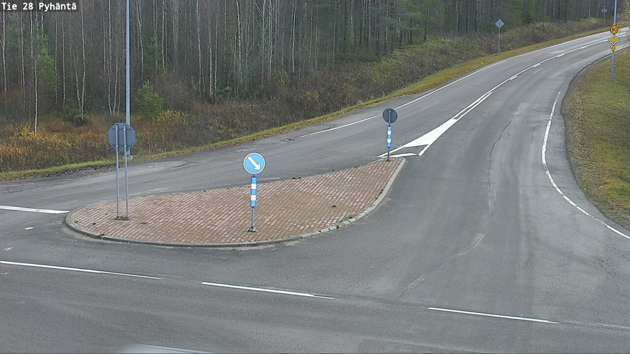 Kelikamerat Kuva Tie 28 Pyhäntä, Pyhäntä, Pohjois-Pohjanmaa