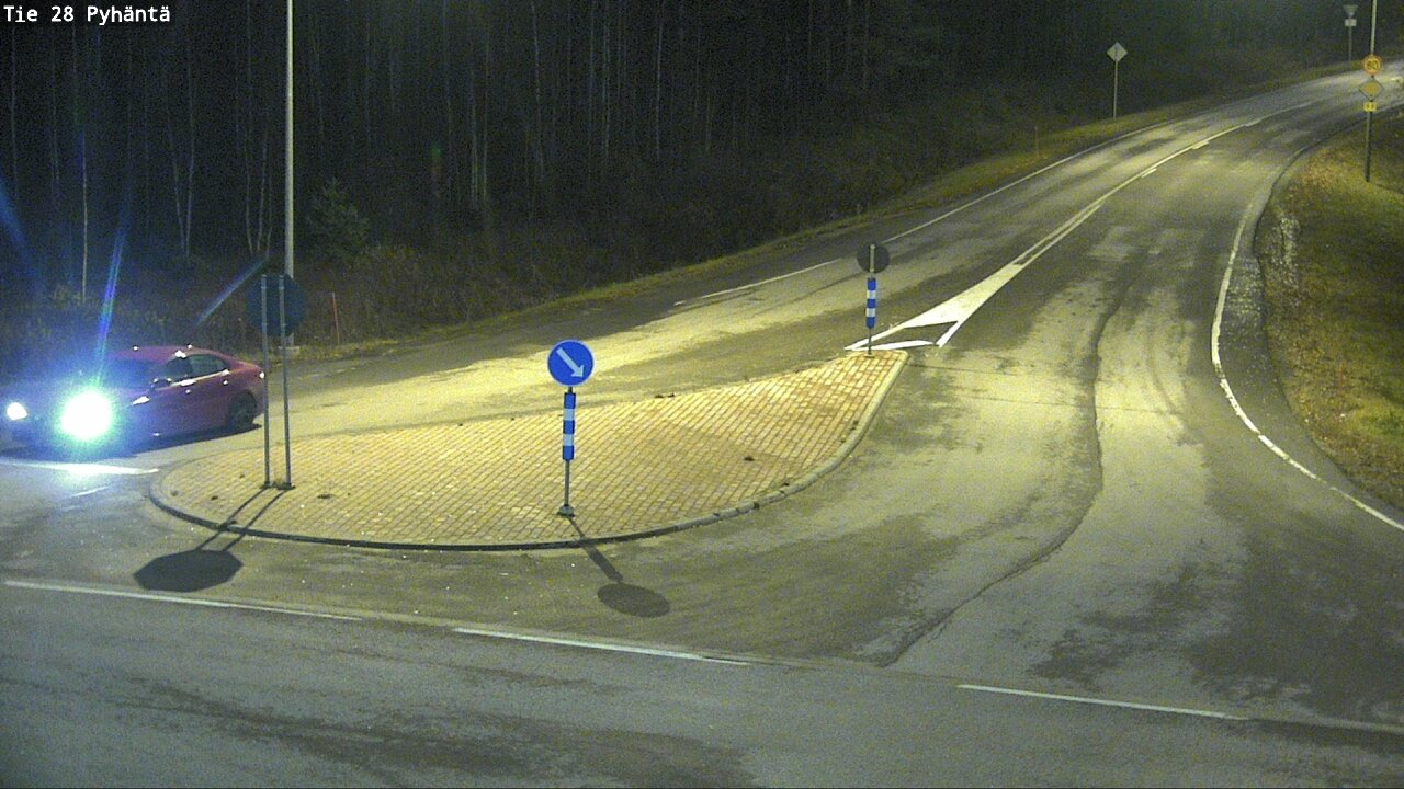 Kelikamerat Kuva Tie 28 Pyhäntä, Pyhäntä, Pohjois-Pohjanmaa