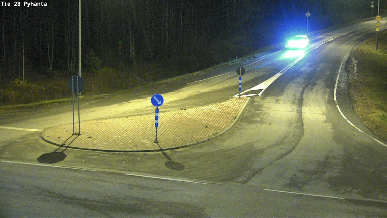 Kelikamerat Kuva Tie 28 Pyhäntä, Pyhäntä, Pohjois-Pohjanmaa