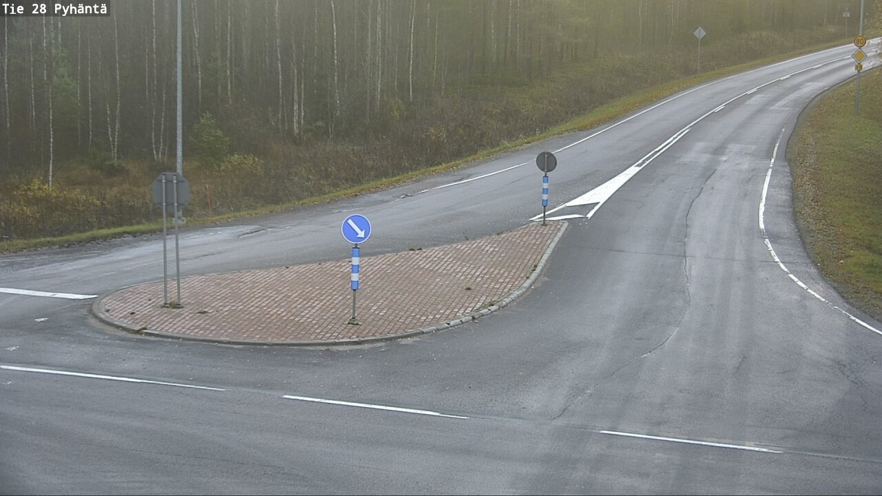 Kelikamerat Kuva Tie 28 Pyhäntä, Pyhäntä, Pohjois-Pohjanmaa