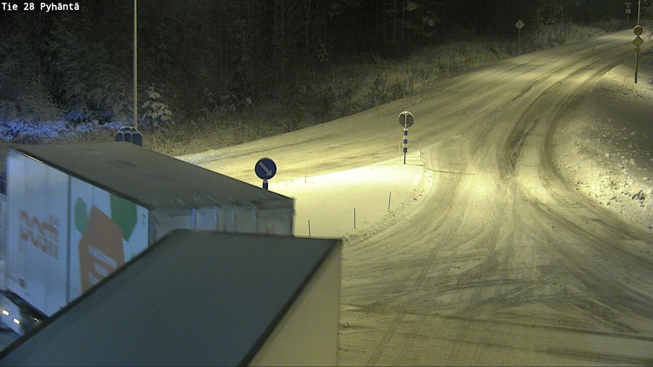 Kelikamerat Kuva Tie 28 Pyhäntä, Pyhäntä, Pohjois-Pohjanmaa