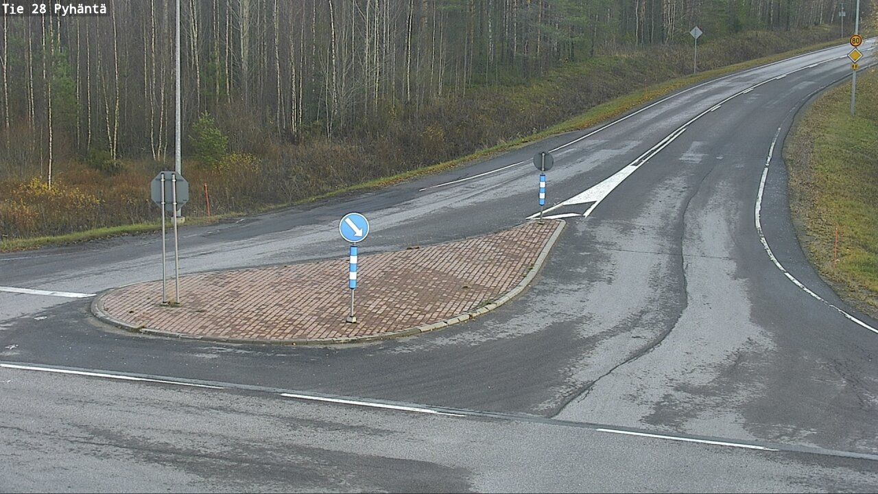 Kelikamerat Kuva Tie 28 Pyhäntä, Pyhäntä, Pohjois-Pohjanmaa